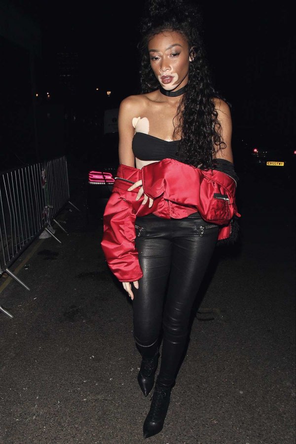 Winnie Harlow attends Dazed magazine’s 25th birthday party