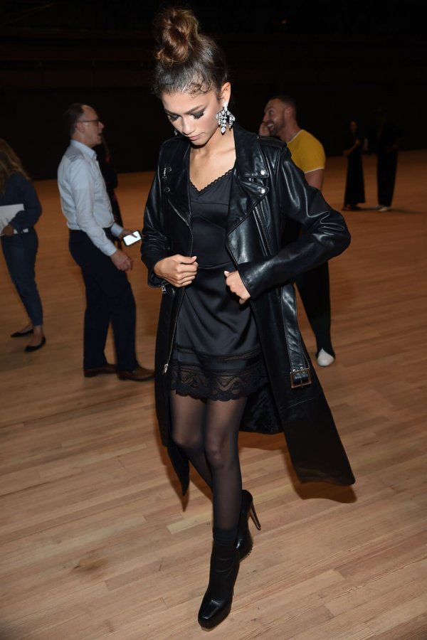 Zendaya attends the Marc Jacobs Spring 2020 Runway Show