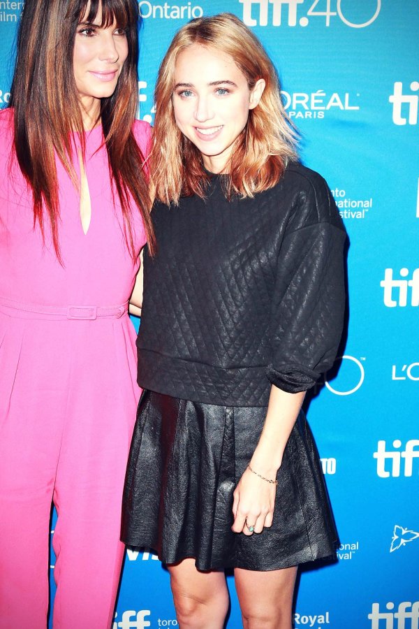 Zoe Kazan attends the Our Brand Is Crisis press conference