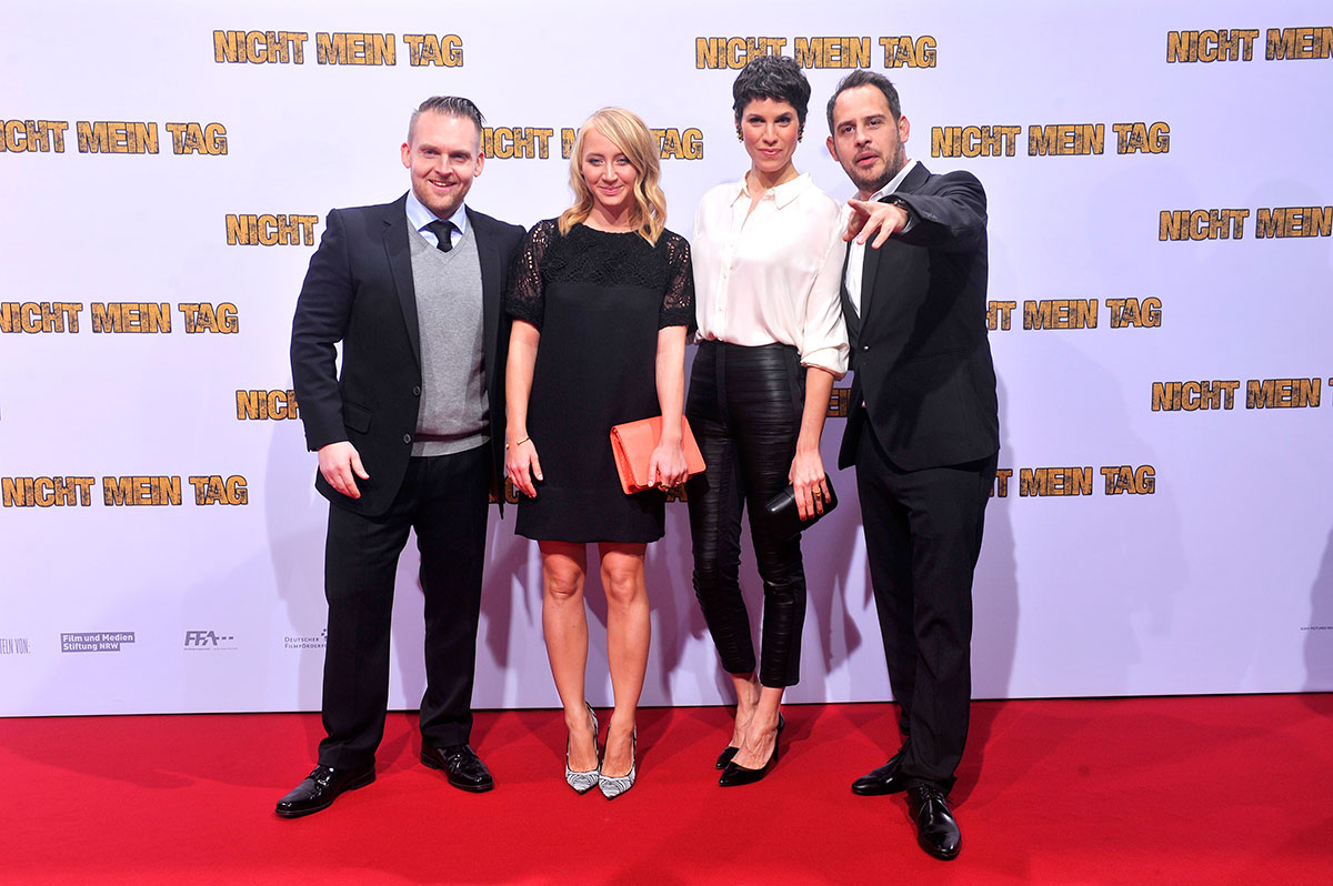 German celebs attend the premiere of the film Nicht mein Tag