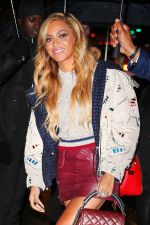 Beyoncé showed off her Chanel bag at a Chanel event in New York