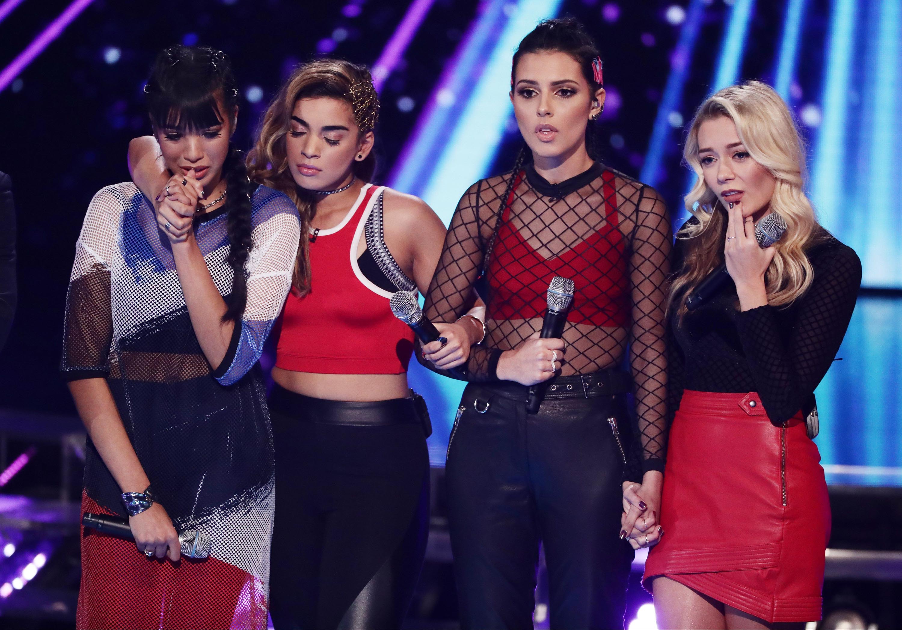 Four of Diamonds at the X Factor Live Finals