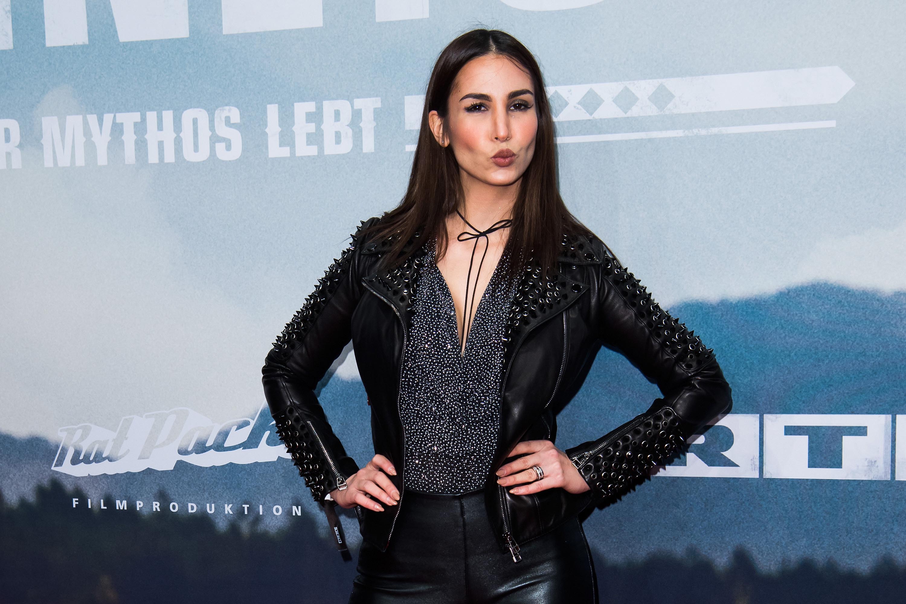 Sila Sahin attends the Winnetou Eine neue Welt premiere