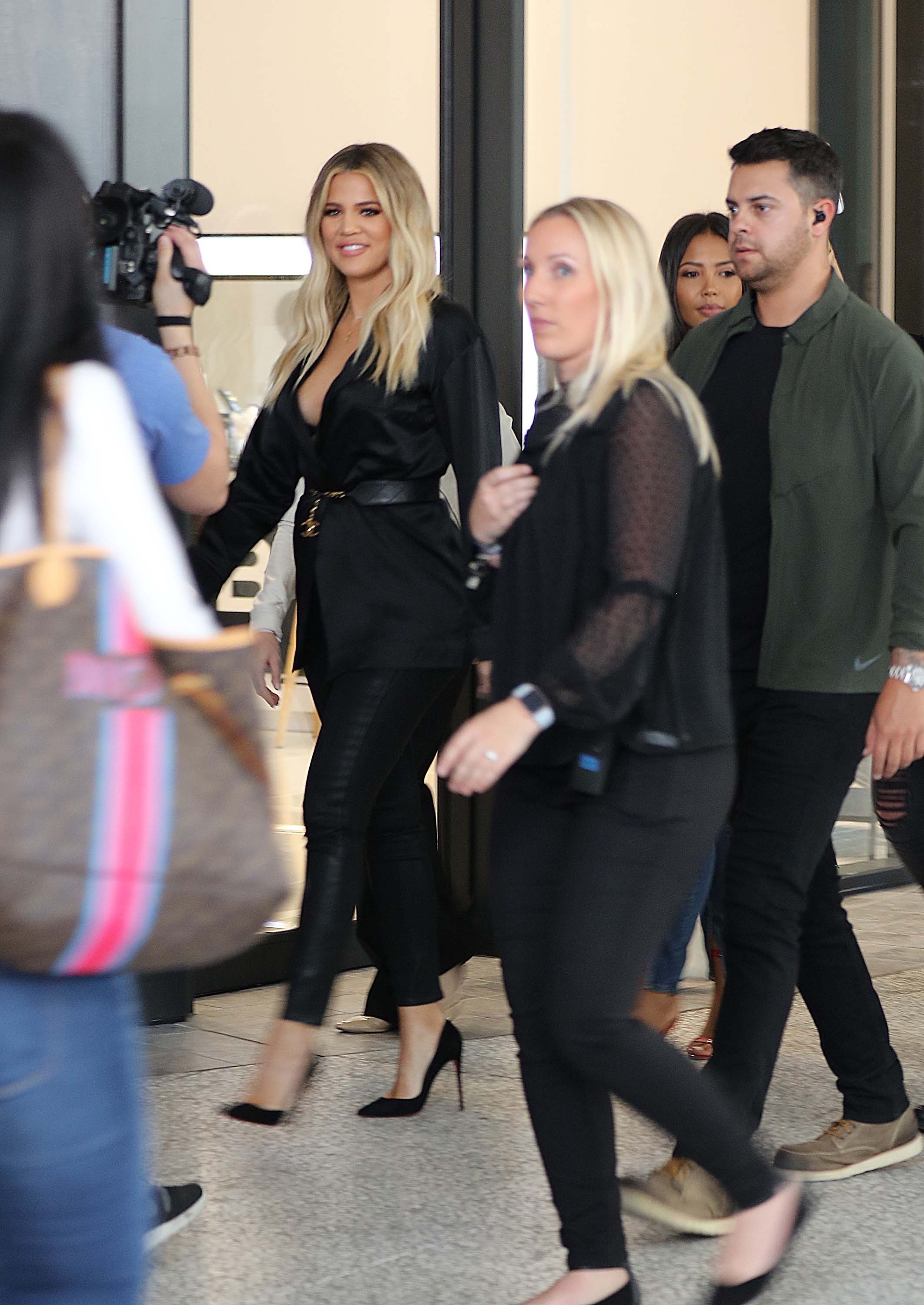 Khloe Kardashian at Good American event