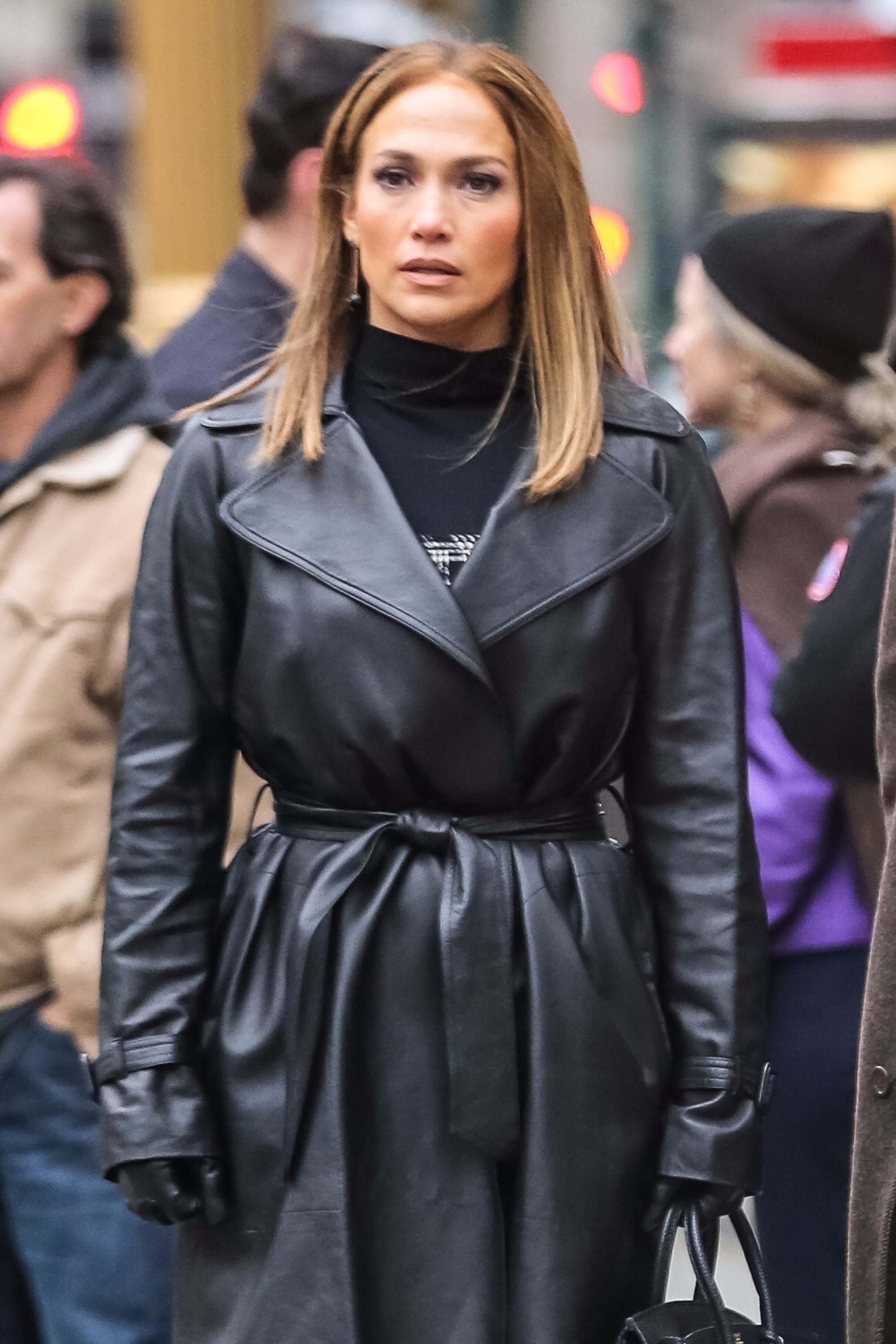 Jennifer Lopez is seen in NYC