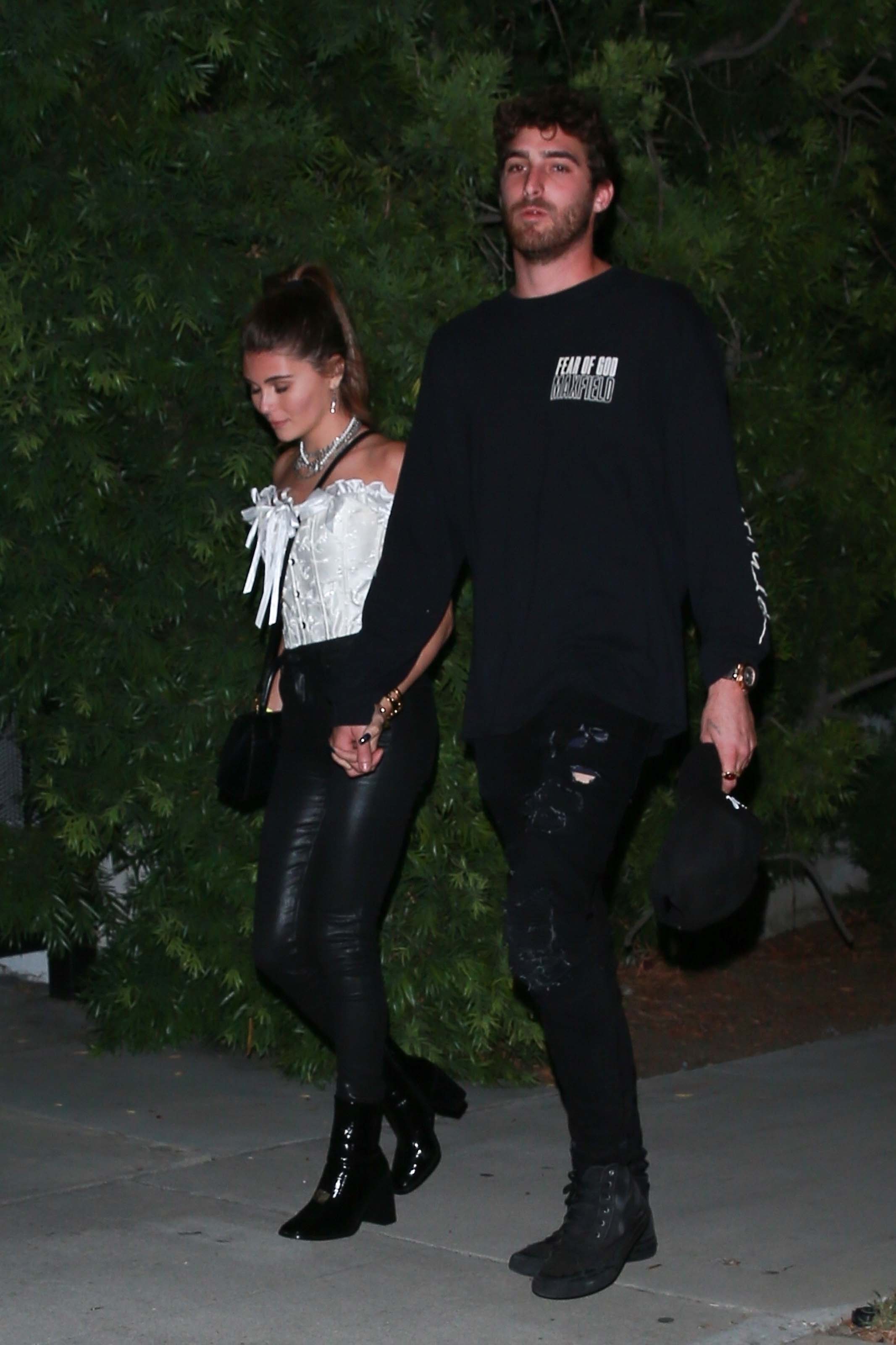 Olivia Jade Giannulli leaves a Beverly Hills house party