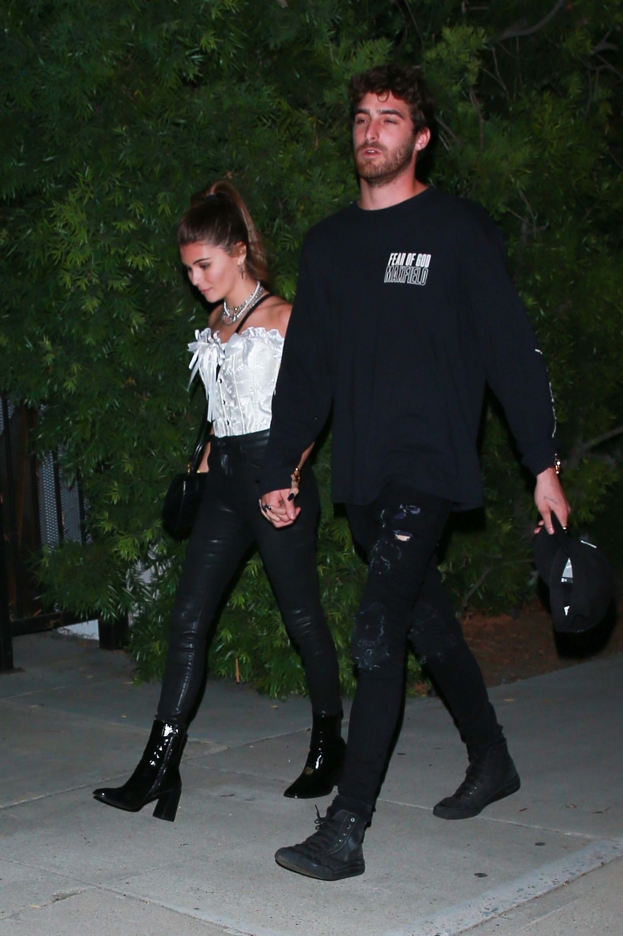 Olivia Jade Giannulli leaves a Beverly Hills house party