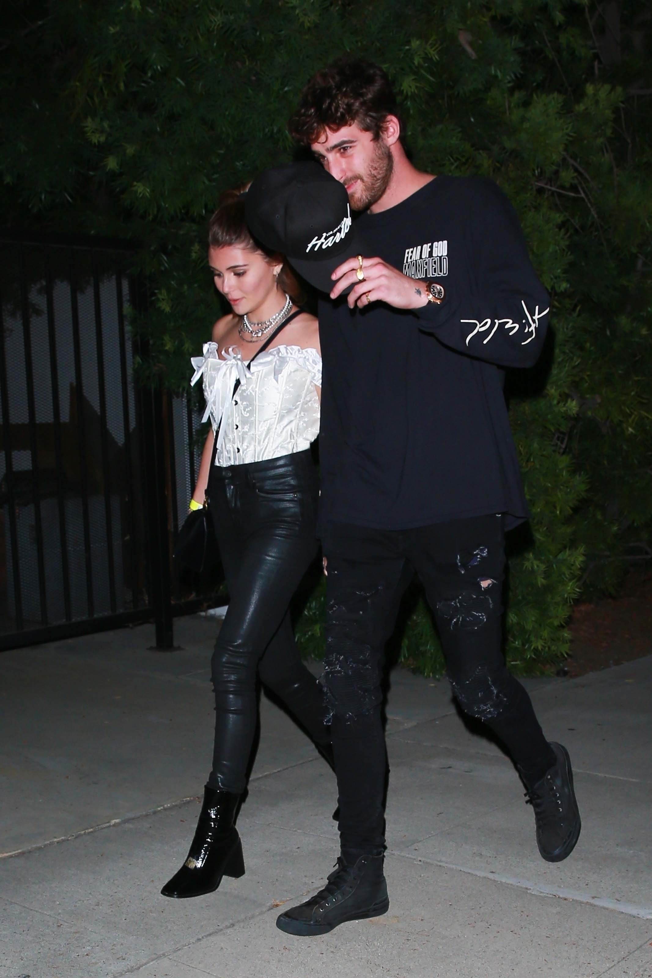 Olivia Jade Giannulli leaves a Beverly Hills house party