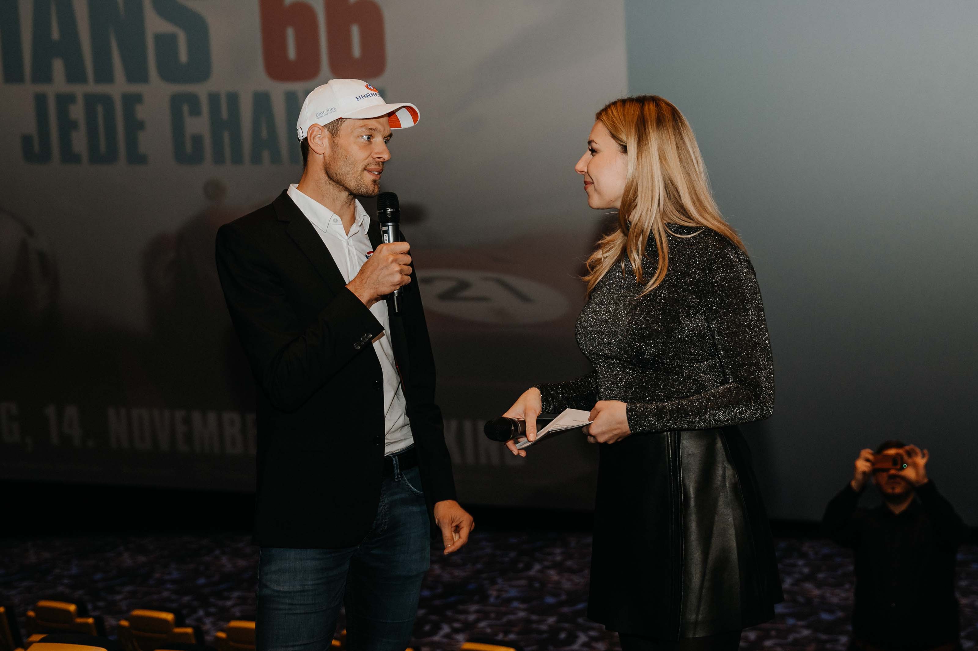 Nina Kraft at Le Mans 66 Premiere