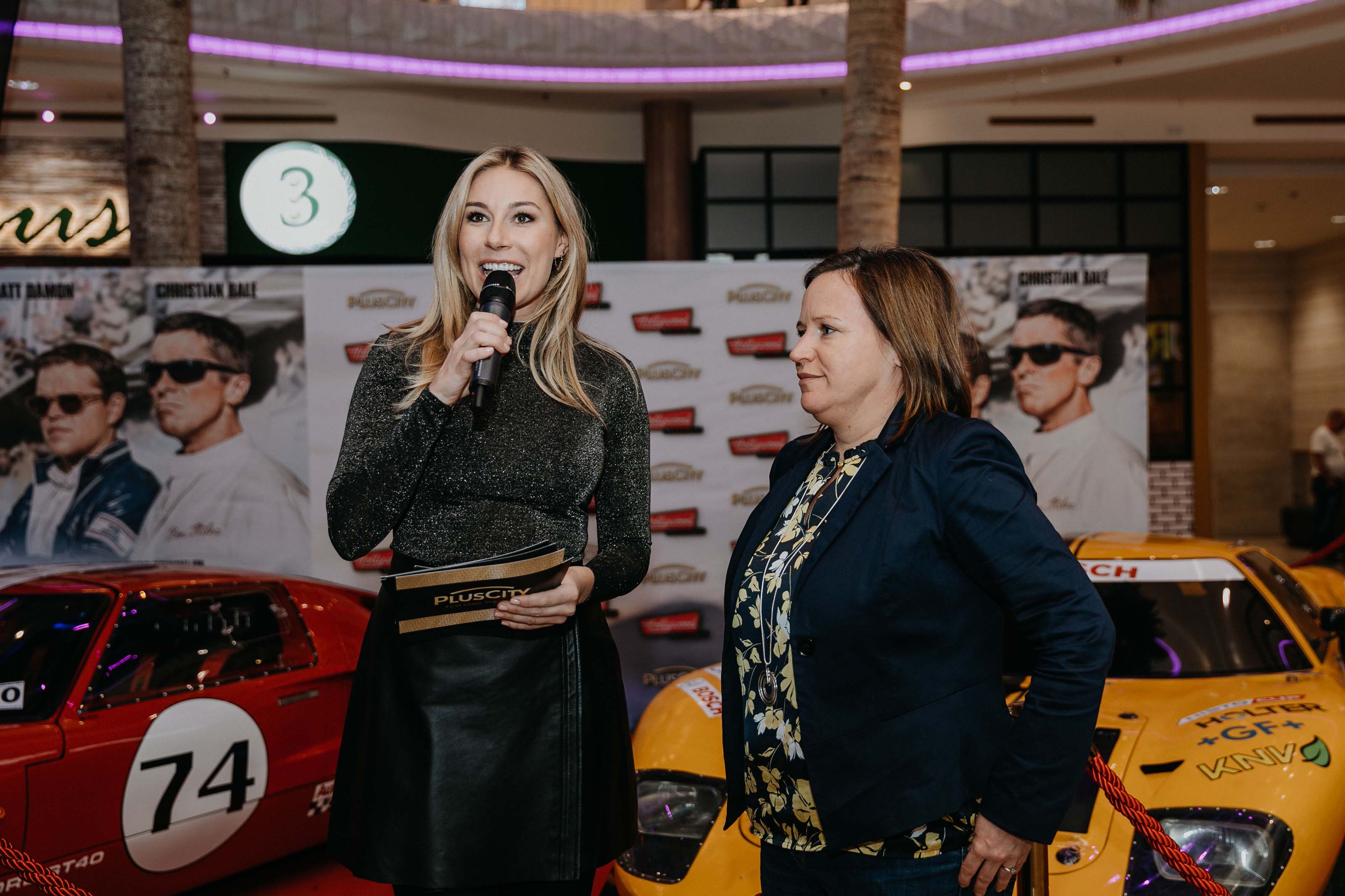 Nina Kraft at Le Mans 66 Premiere