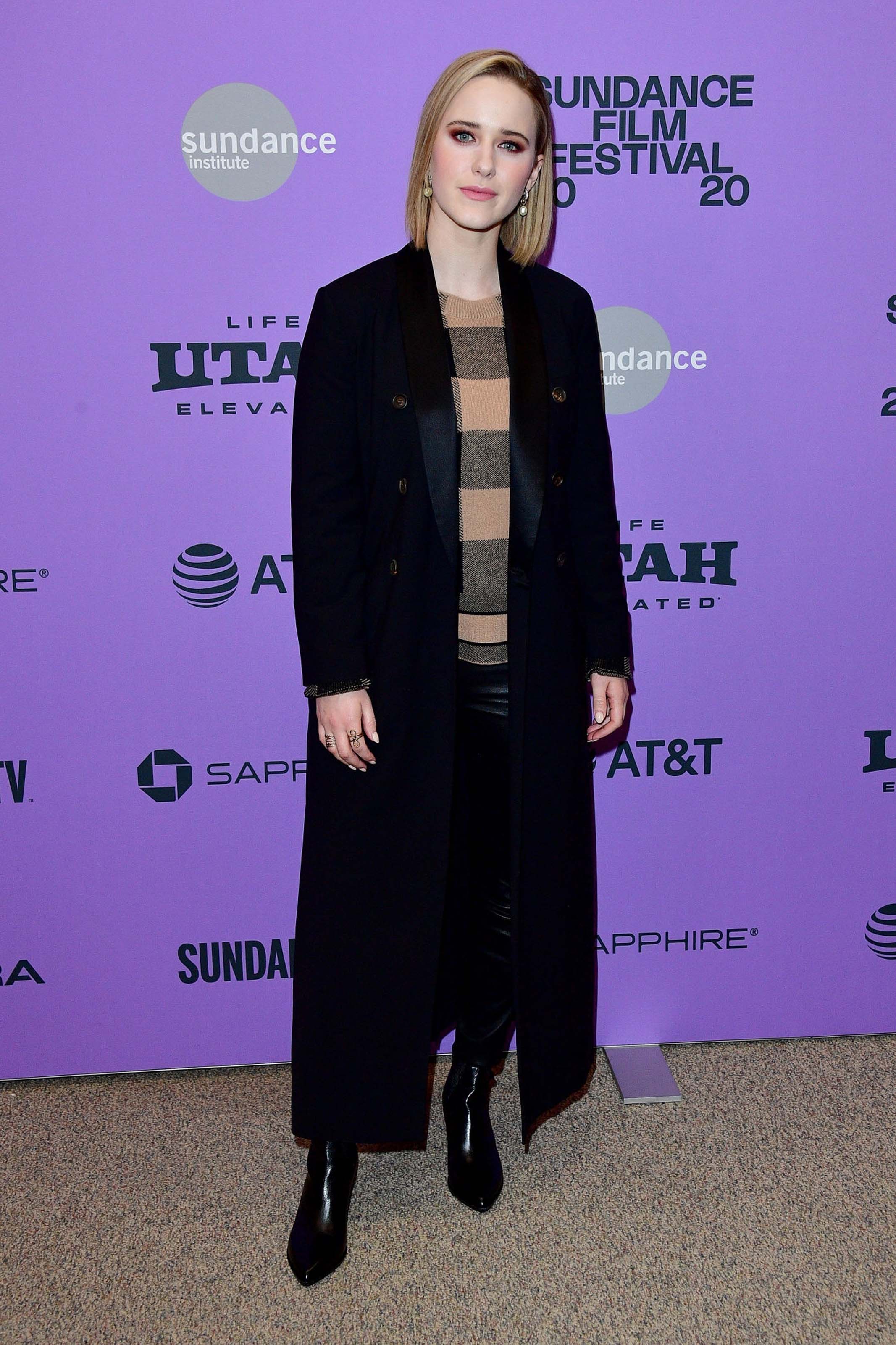 Rachel Brosnahan attends Ironbark premiere