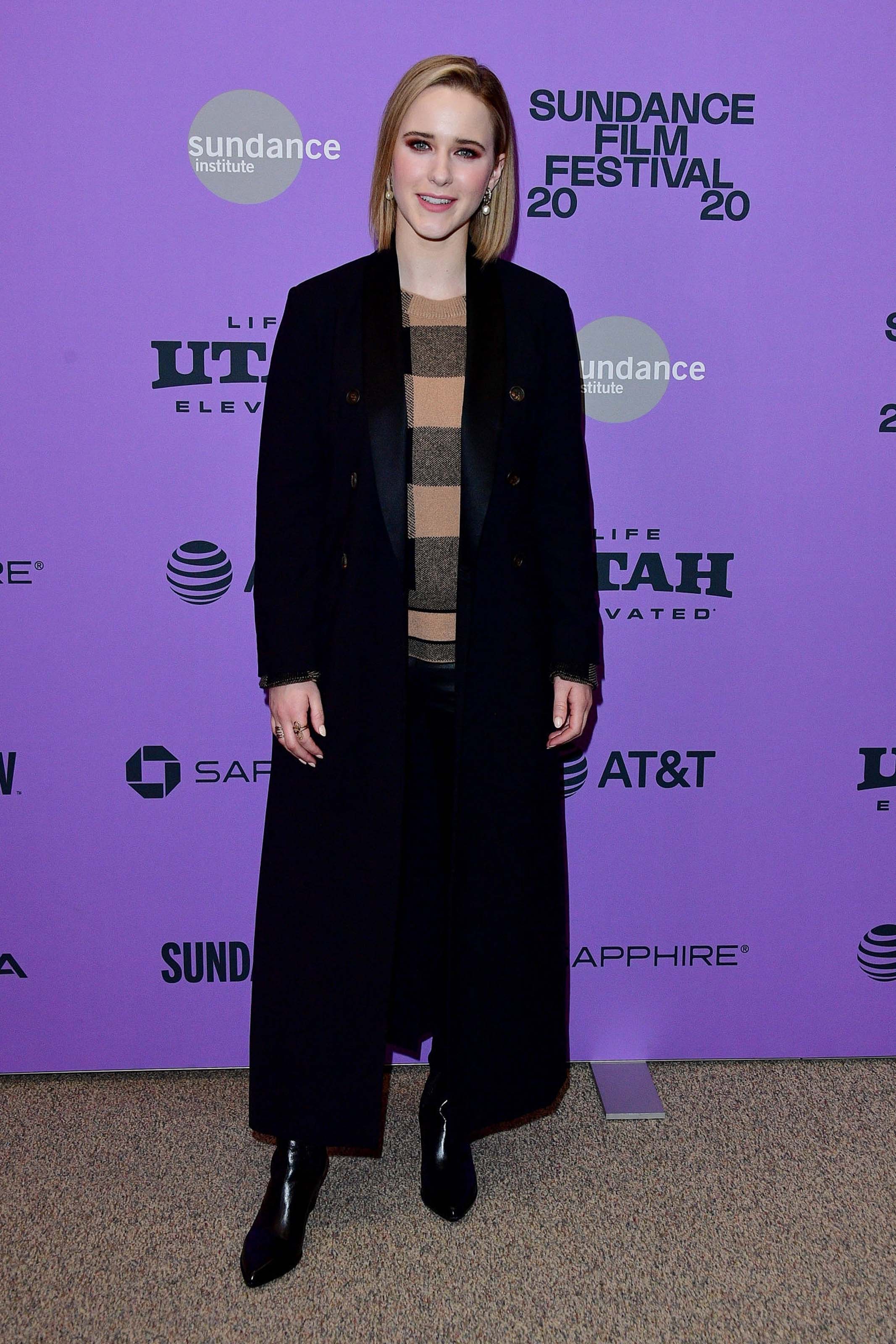 Rachel Brosnahan attends Ironbark premiere