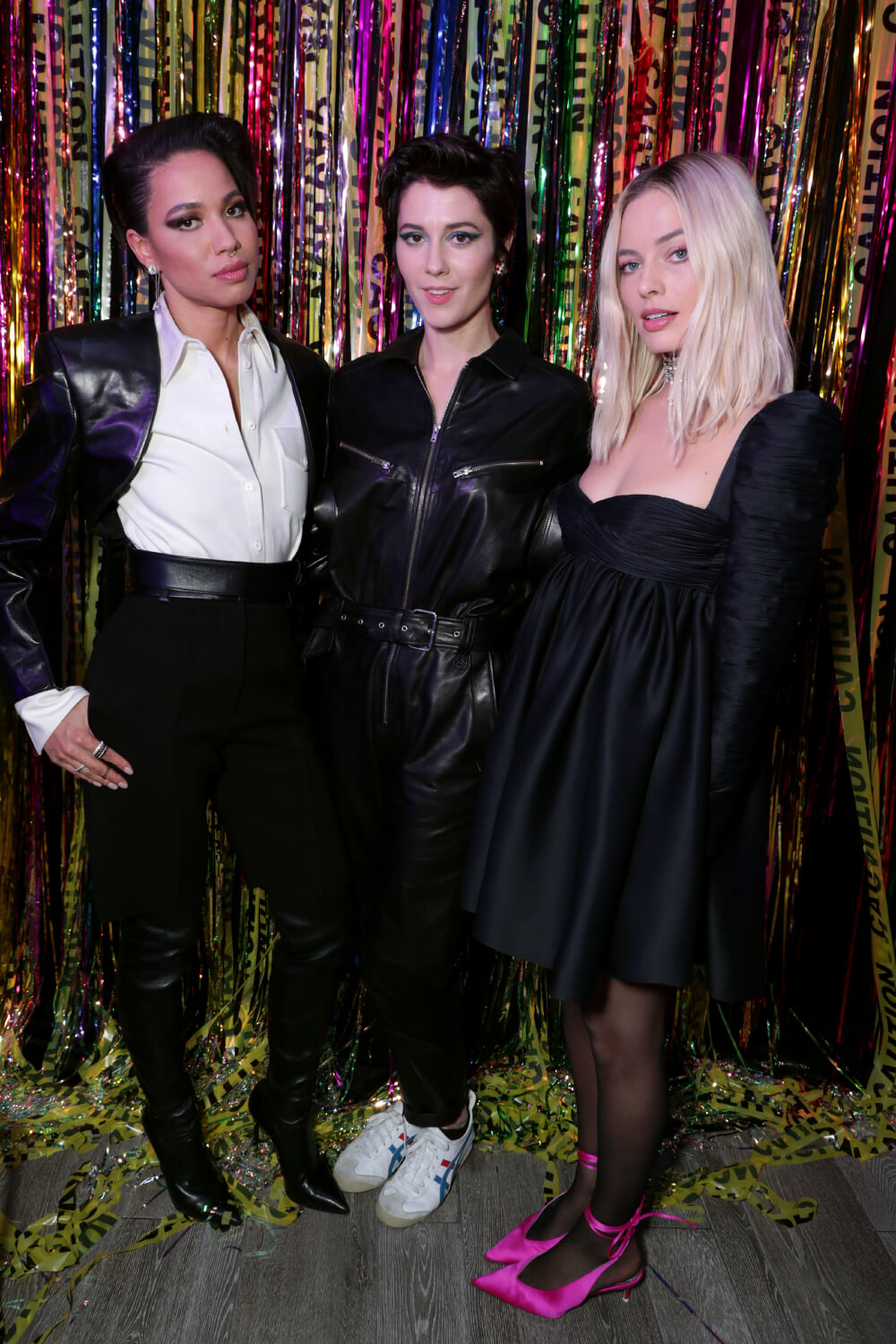 Margot Robbie, Mary Elizabeth Winstead, Jurnee Smollett-Bell attend A